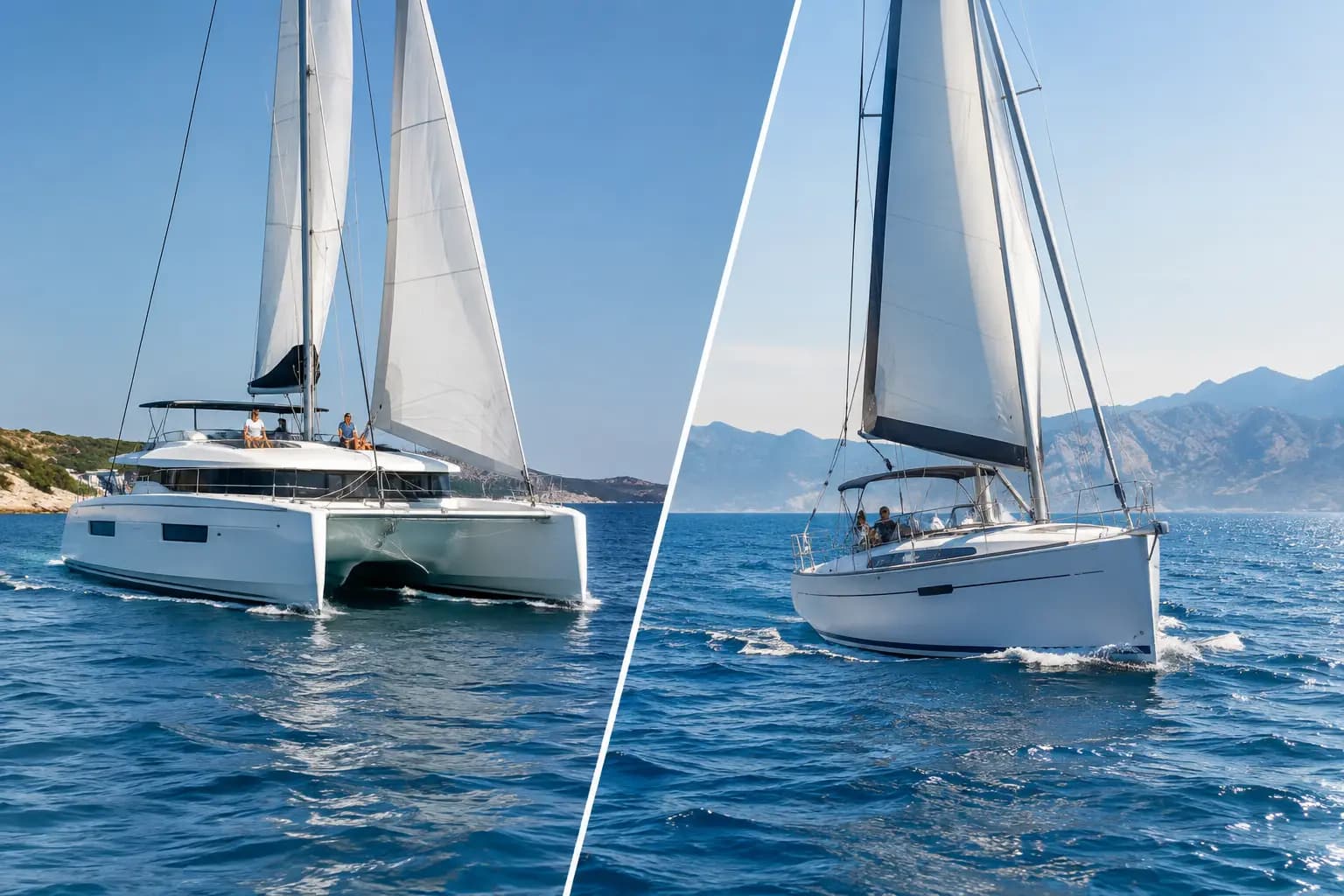 Catamaran vs Monohull Cruising: Which Is Right?