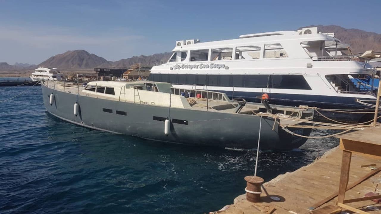 Sailing Yacht for Sale – Completed Steel Hull 24 m Ready for Custom Interior view 13