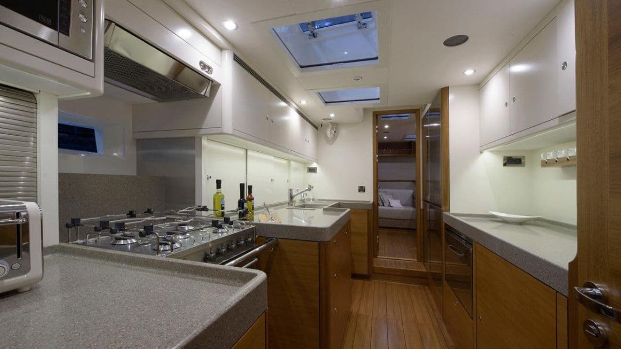 Sailing Yacht for Sale – Completed Steel Hull 24 m Ready for Custom Interior view 17