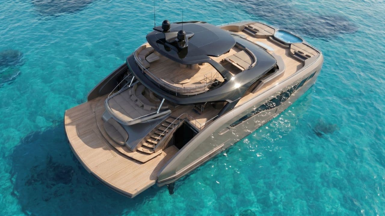 OPC-070 | Luxury Power Catamaran view 3