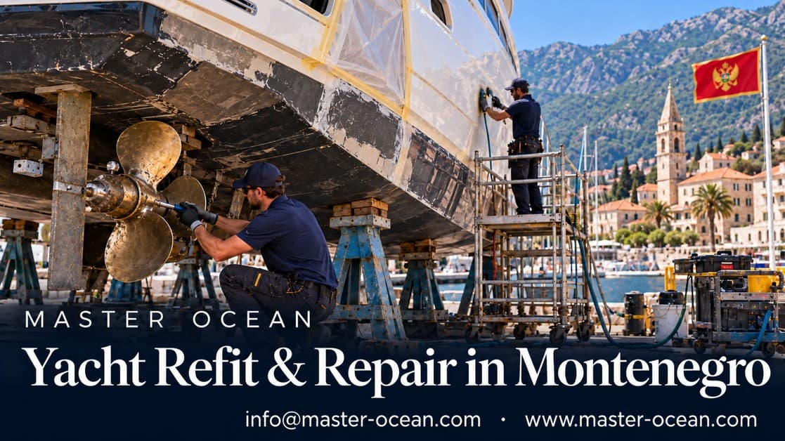 Yacht Refit & Repair in Montenegro