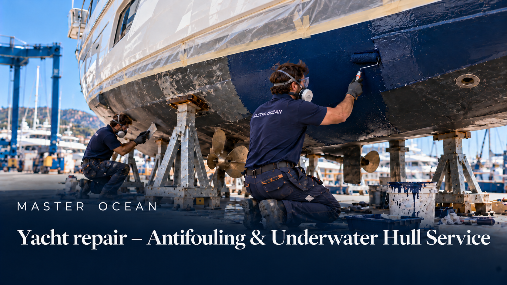 Yacht Repair – Antifouling & Underwater Hull Service