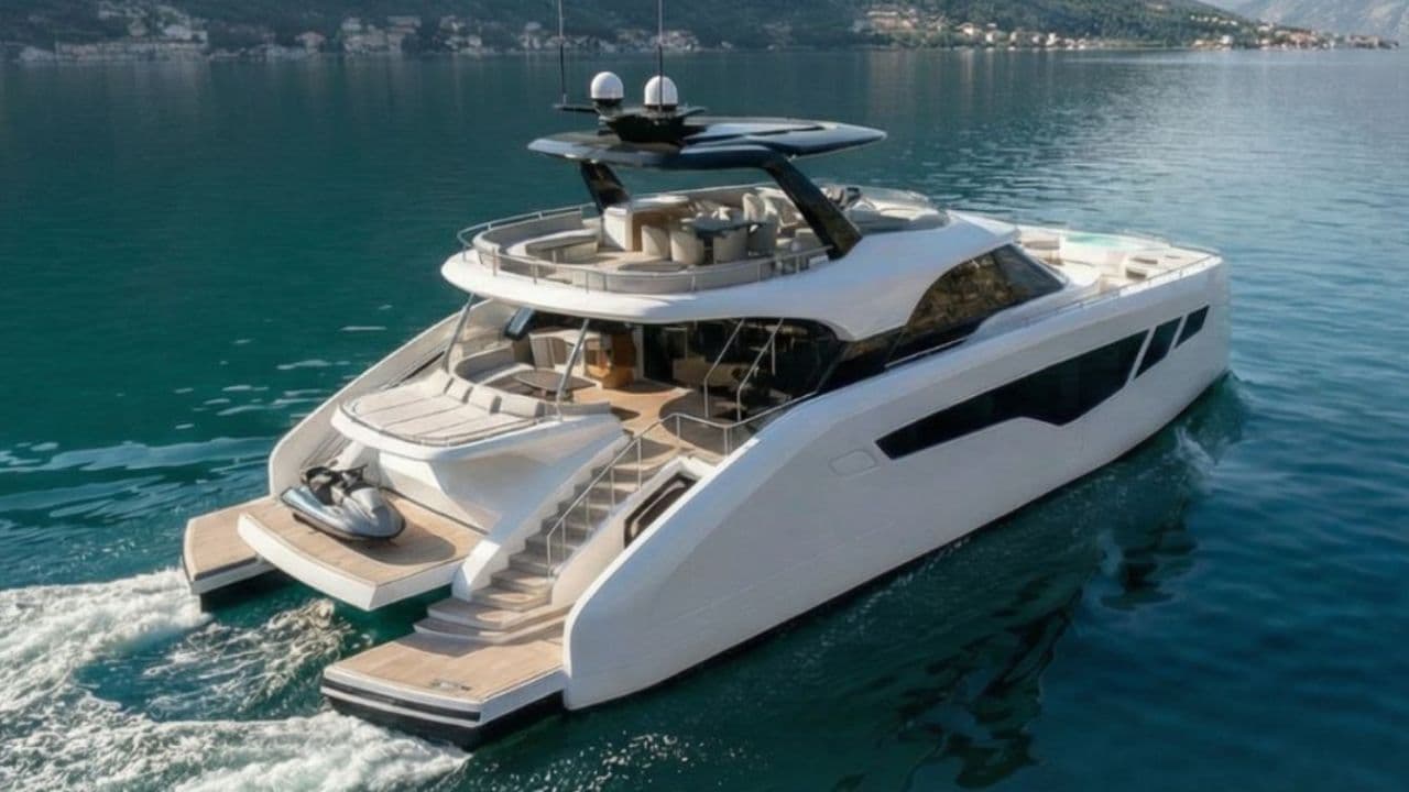 OPC-070 | 24M Luxury Power Catamaran view 5