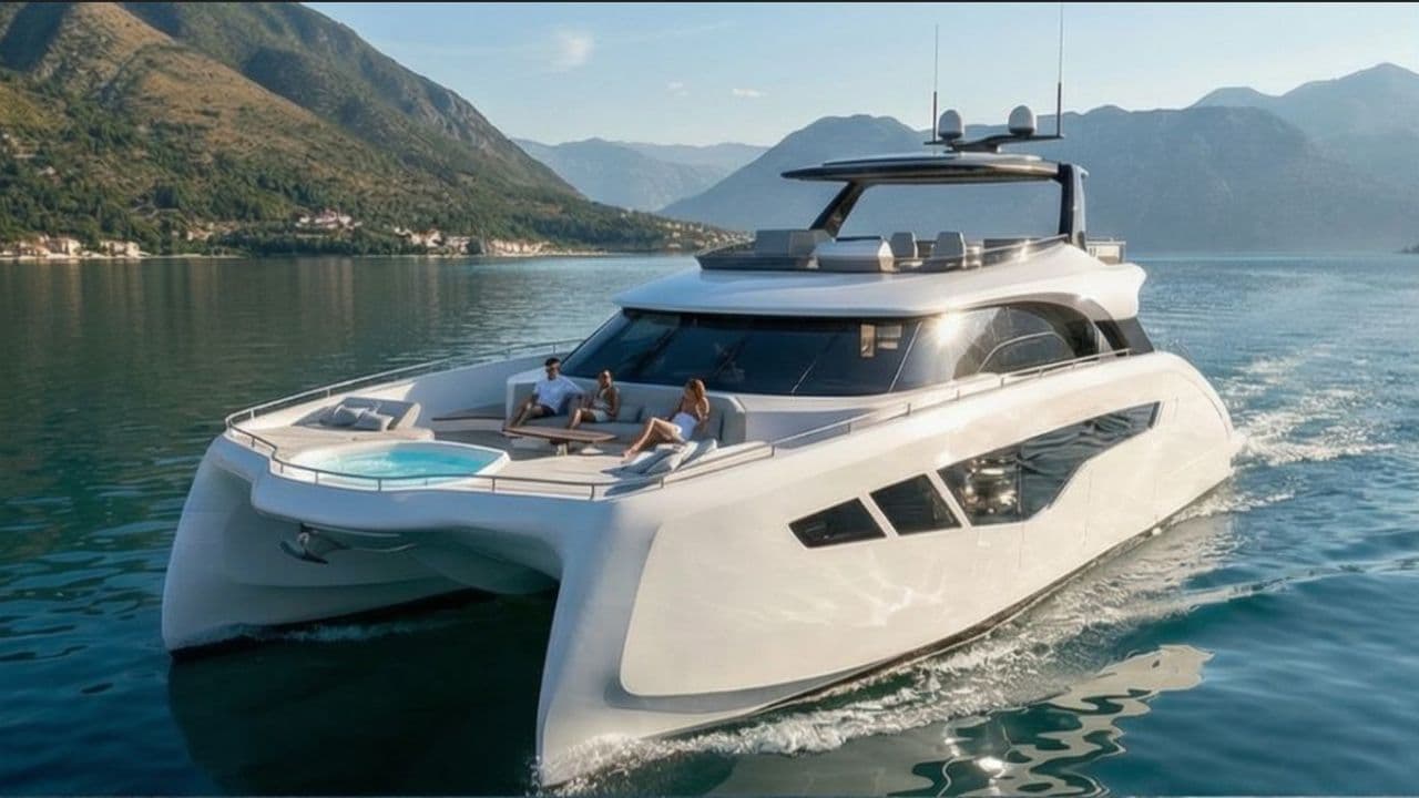 OPC-070 | 24M Luxury Power Catamaran view 8