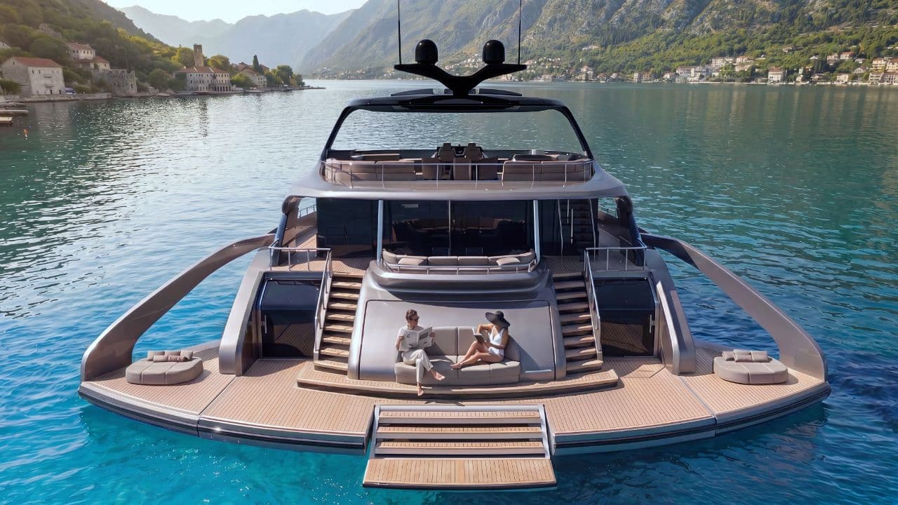 OPC-070 | Luxury Power Catamaran view 8