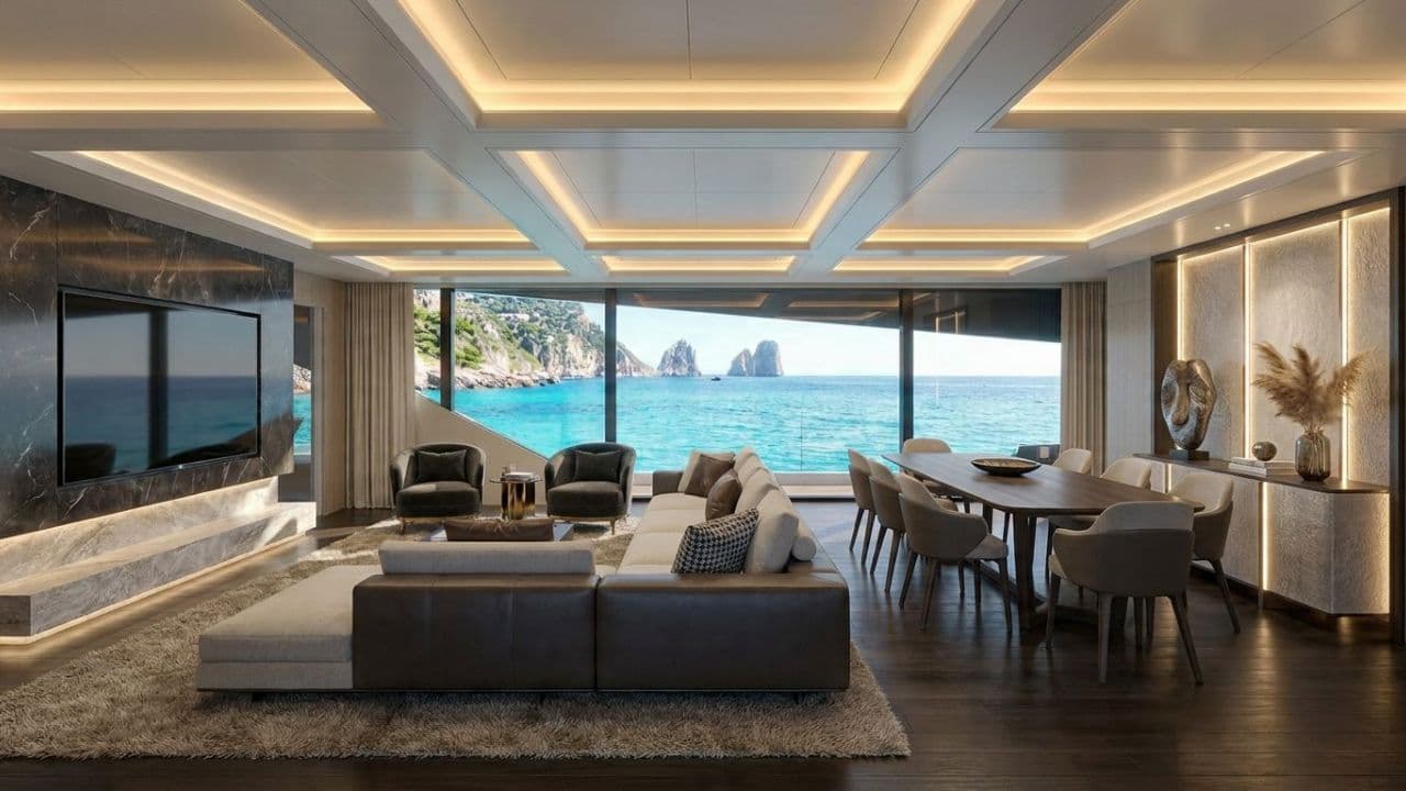 OPX-025 50M FAST CRUISER NEW BUILD PROJECT BY OPALINSKI DESIGN HOUSE view 8